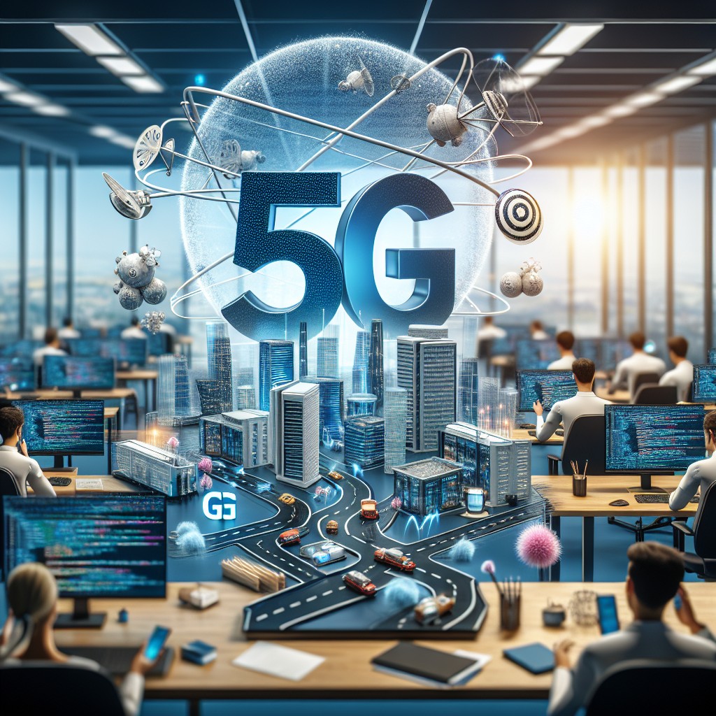 Wpływ technologii 5G na rozwijanie aplikacji w dziedzinie mobilności w dziedzinie usług edukacyjnych w software house.