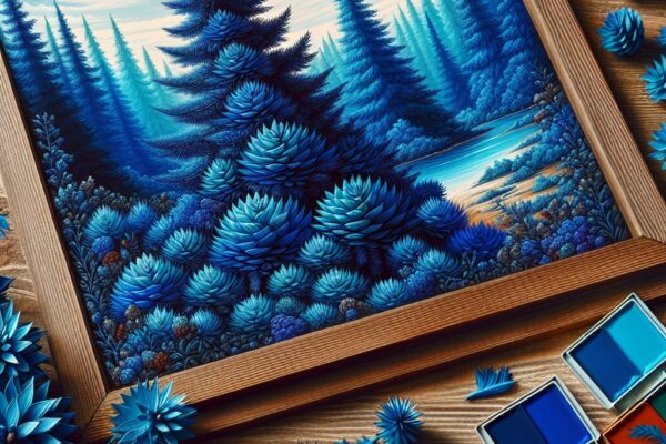 Blau Fichte