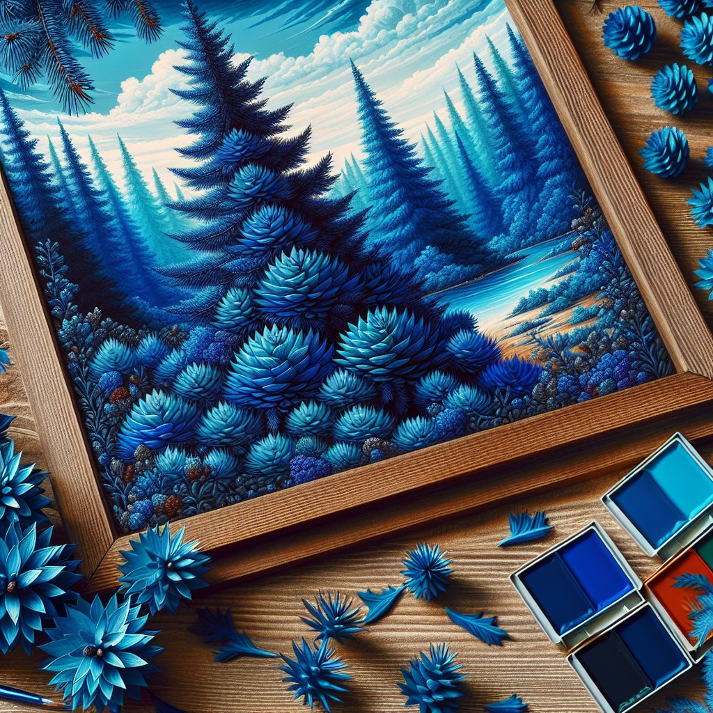 Blau Fichte