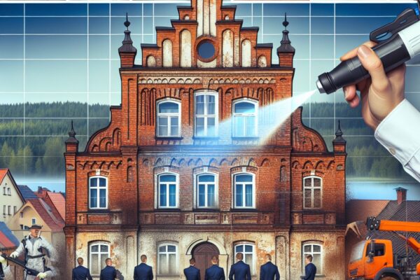 Czy czyszczenie laserem elewacji cegieł w Ełku jest skuteczne w usuwaniu zanieczyszczeń?