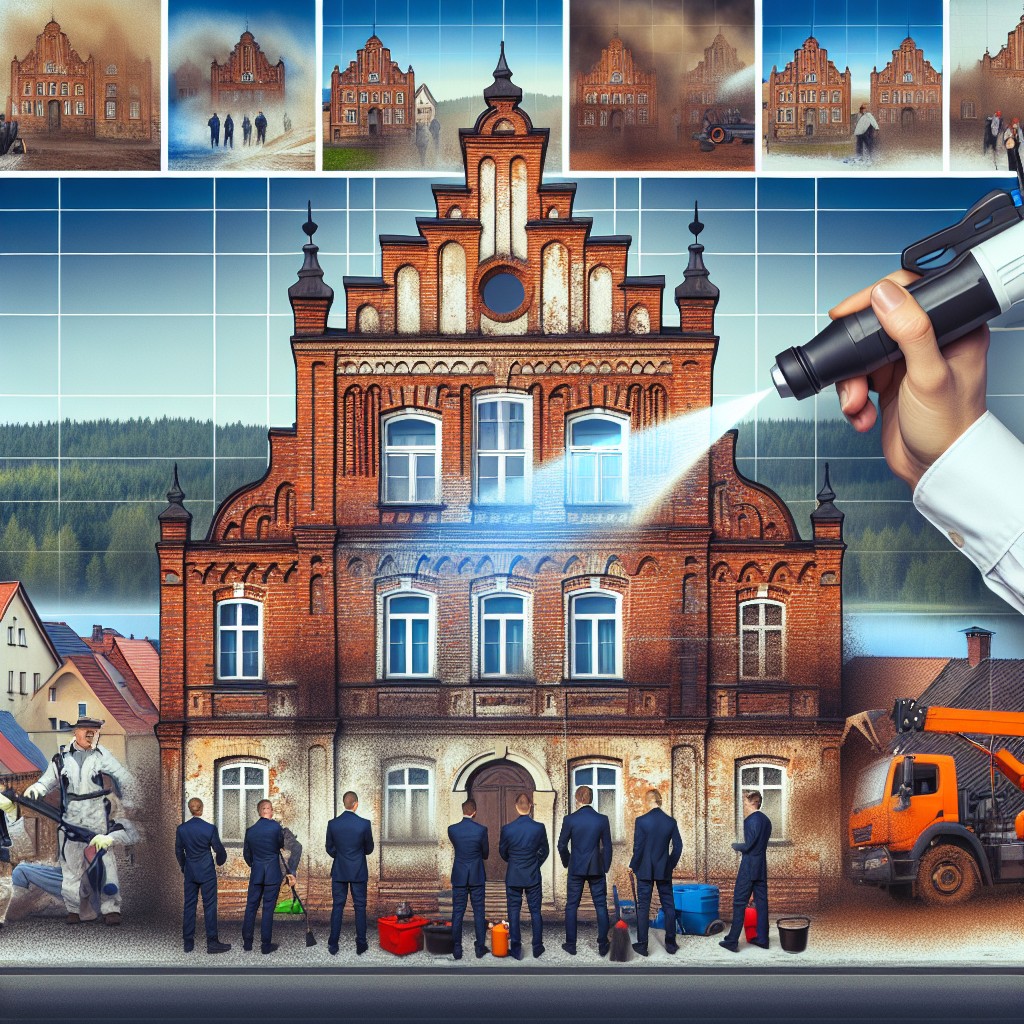 Czy czyszczenie laserem elewacji cegieł w Ełku jest skuteczne w usuwaniu zanieczyszczeń?